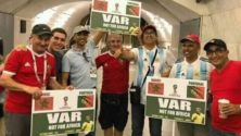 كأس العالم 2018: الجماهير المغربية سترفع شعار ”VAR IS NOT FOR AFRICA” في مباراة المغرب وإسبانيا
